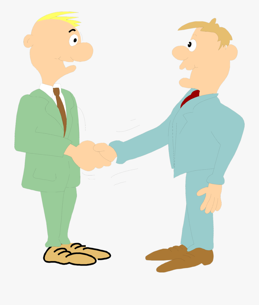 Guys Shaking Hands Clipart, Transparent Clipart