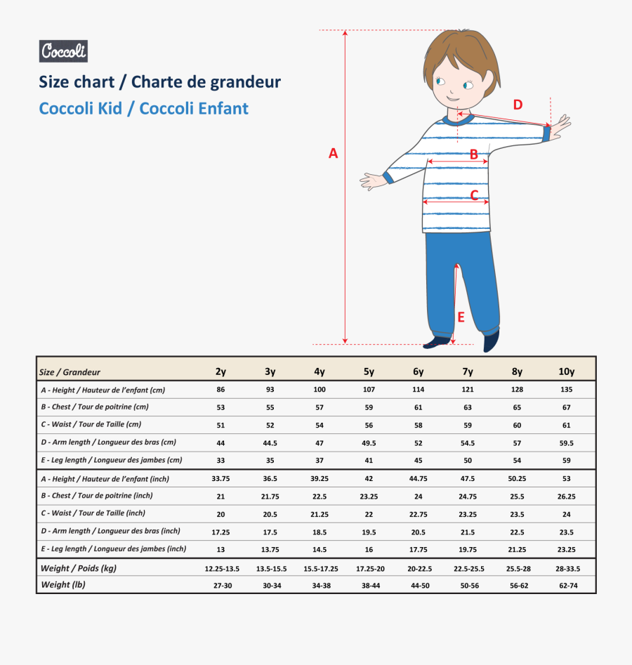 Size Charts - Cartoon, Transparent Clipart