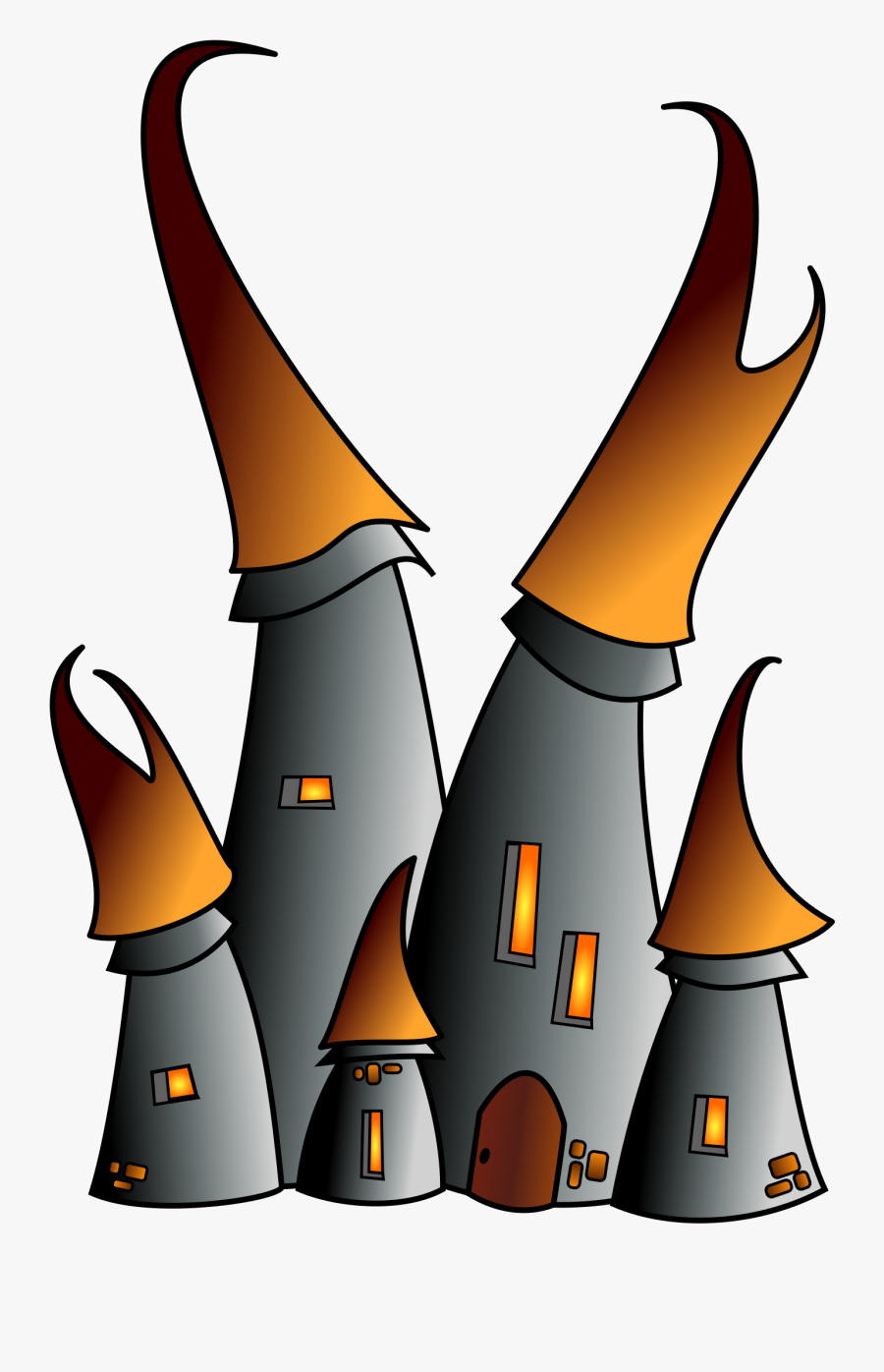 Tower Clipart Fortress - Cartoon, Transparent Clipart