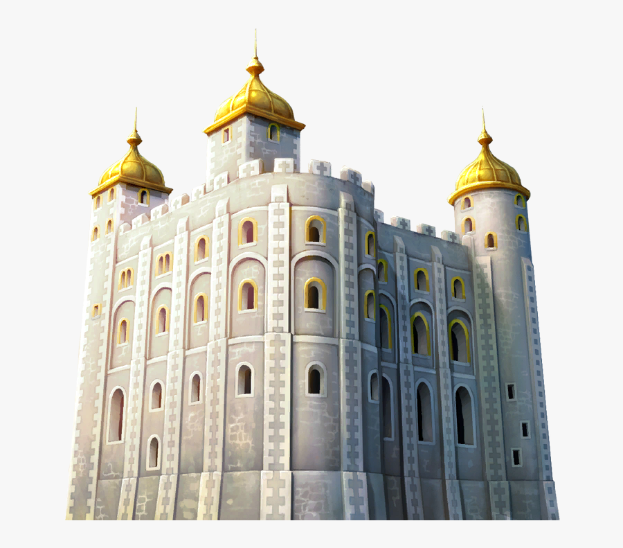 Transparent Castle Tower Png - Dome, Transparent Clipart