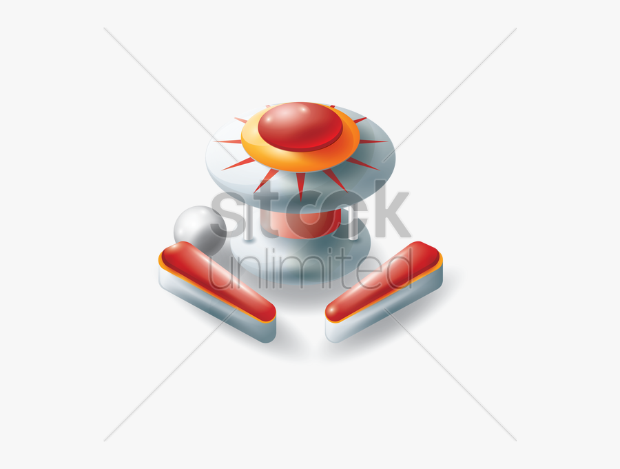 Pinball Clipart Pinball Machine - Illustration, Transparent Clipart
