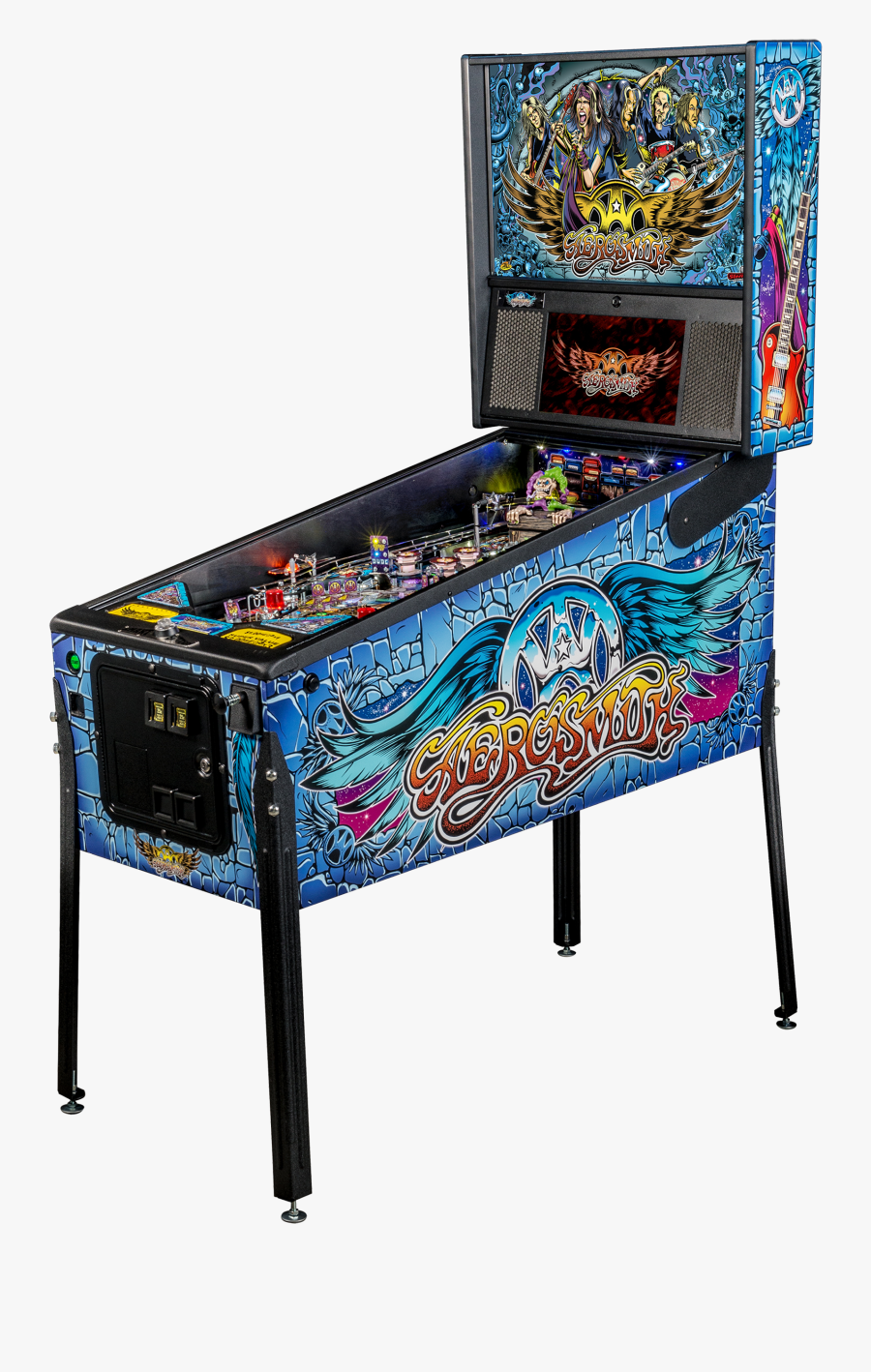 Transparent Aerosmith Png - Aerosmith Pinball, Transparent Clipart