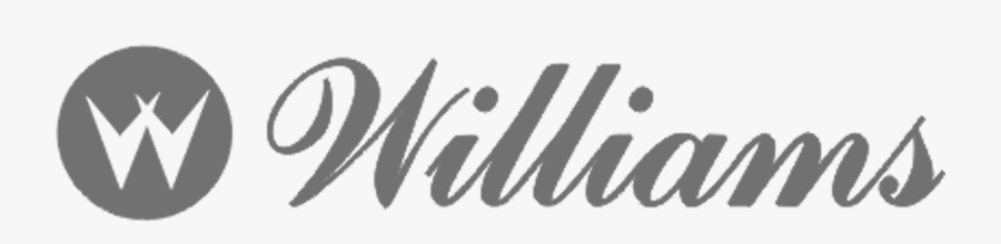 Pinball Clipart Black And White - Williams Pinball Logo Png, Transparent Clipart