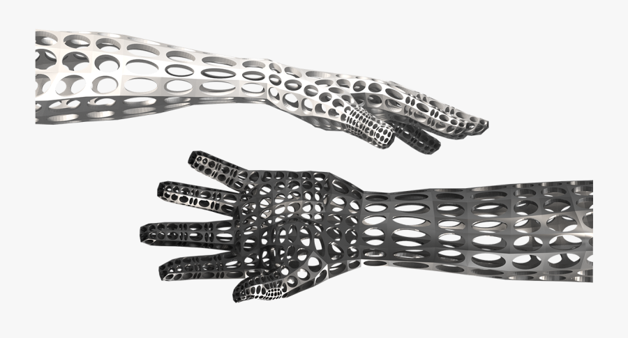 Transparent Skeleton Hands Png - Bone, Transparent Clipart