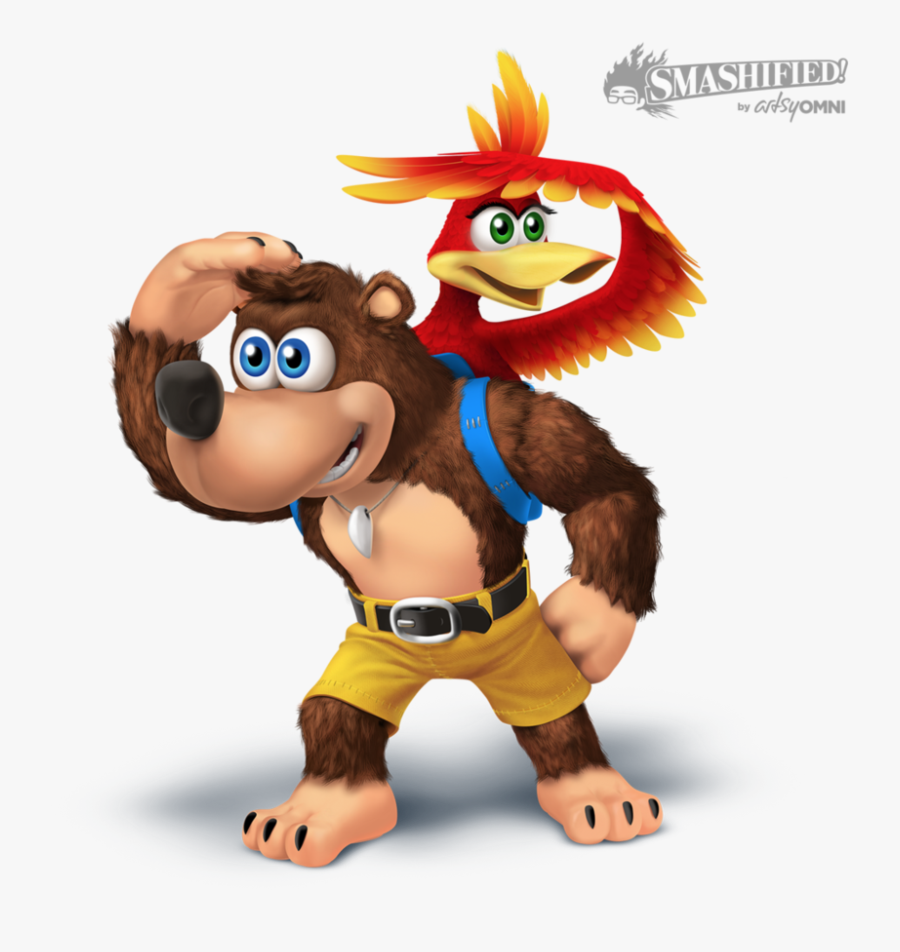 Clip Art Banjo Kazooie Png - Banjo Kazooie, Transparent Clipart