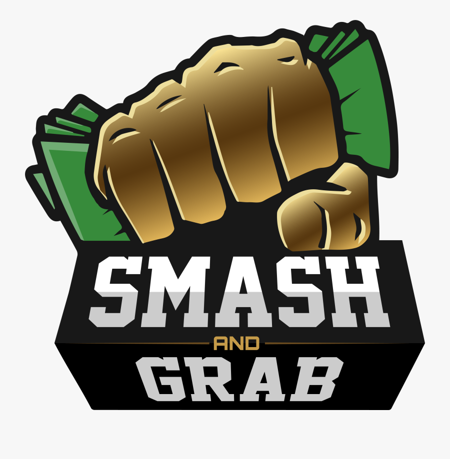 Smash And Grab Logo, Transparent Clipart