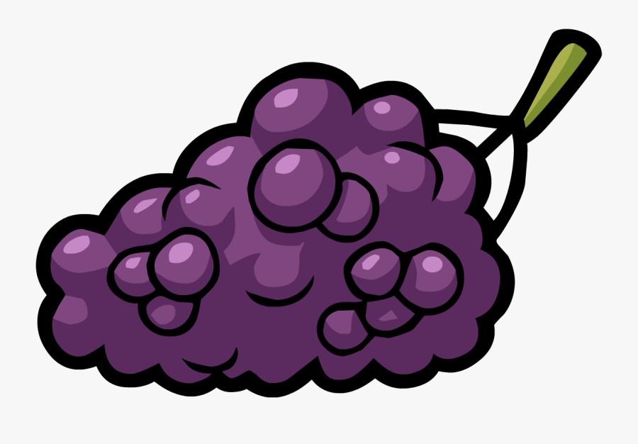 Image Smoothie Smash Grapes - Fruits Clip Art Individual, Transparent Clipart