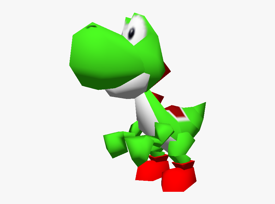 Smash 64 Yoshi Png, Transparent Clipart