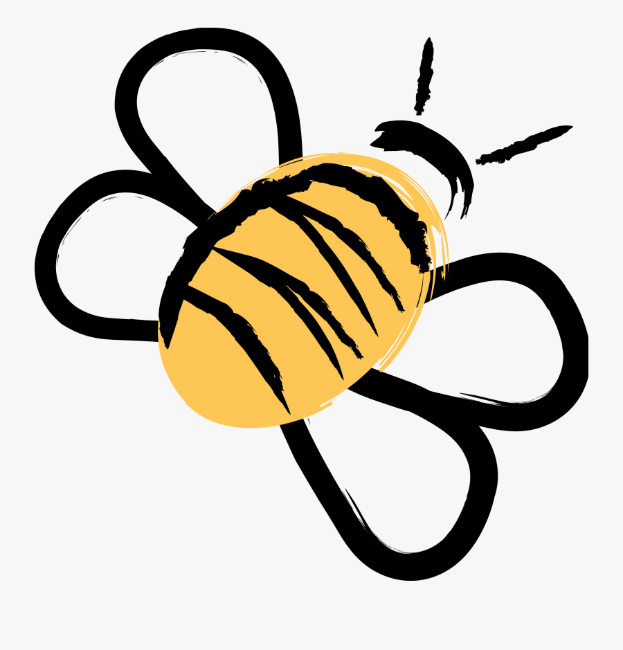 Bee Drawing Transparent Png Clipart Free Download - Bee Drawing Png, Transparent Clipart