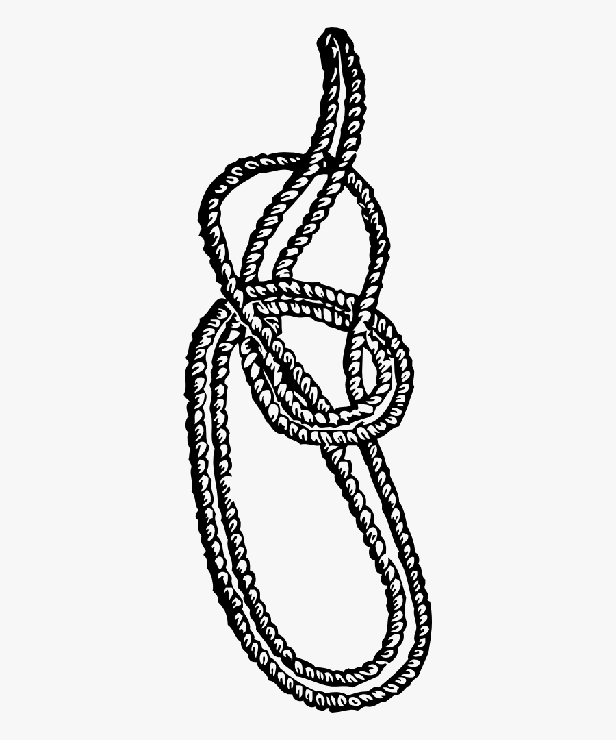 Seizing Clip Art Transprent - Seil Schwarz Weiß Clipart, Transparent Clipart