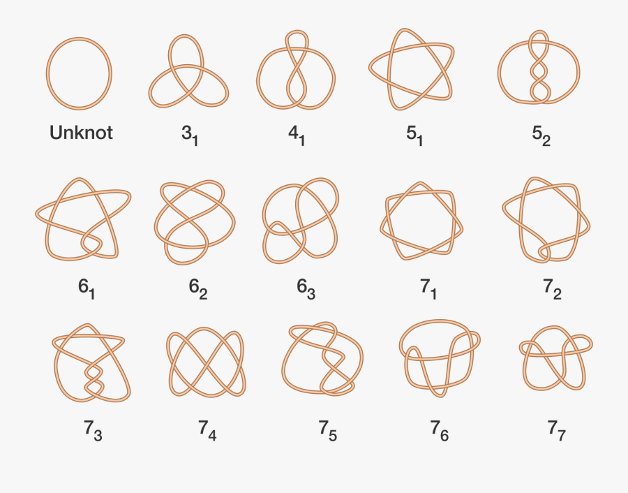 Transparent Rope Circle Png - Knots Math, Transparent Clipart