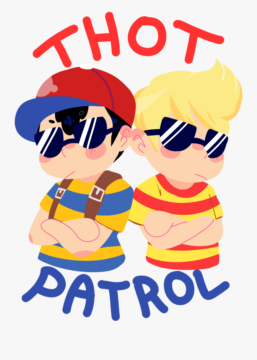 Super Smash Bros For - Ness Lucas From Smash Bros, Transparent Clipart