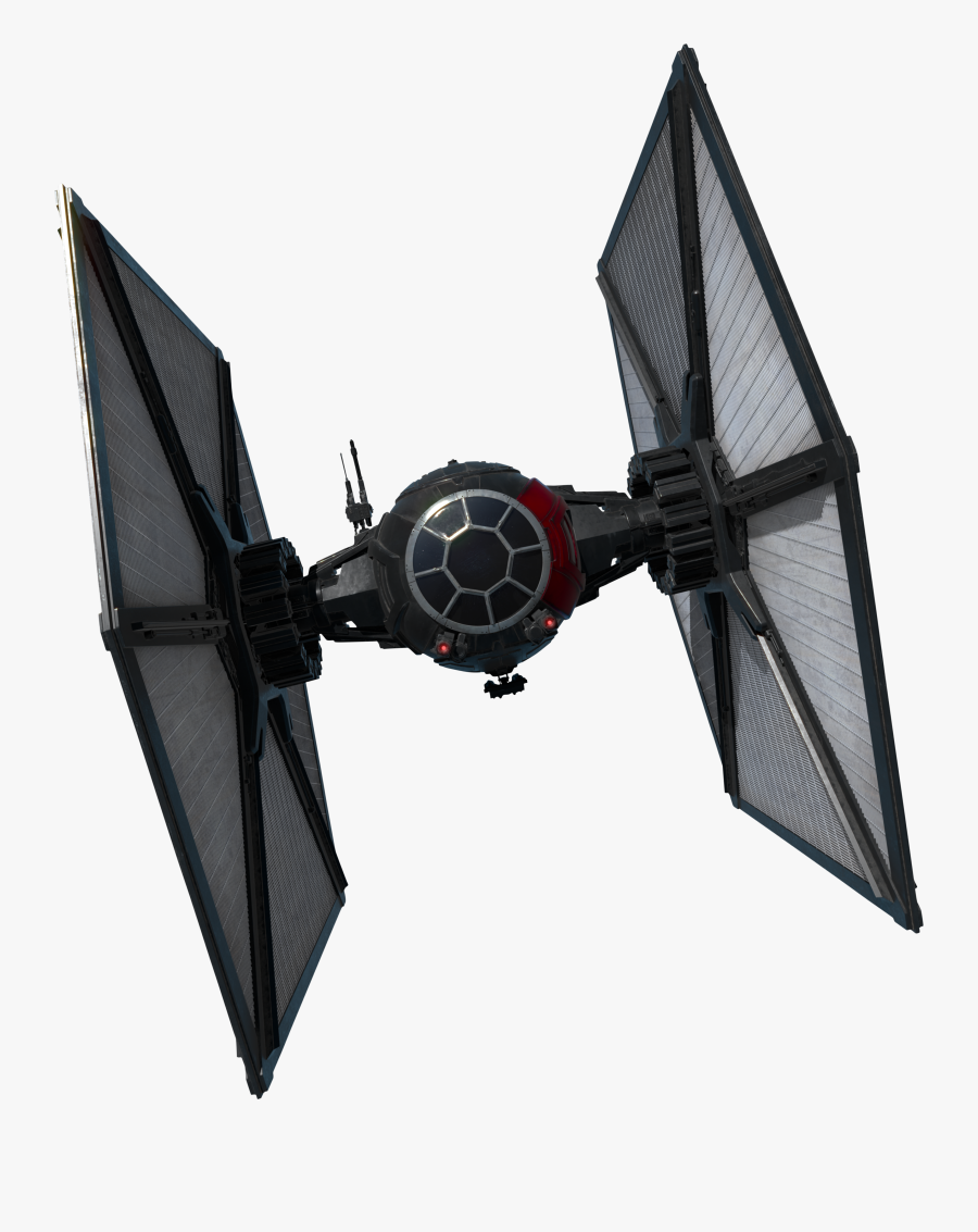 Tie/sf Space Superiority Fighter - First Order Tie Fighter, Transparent Clipart