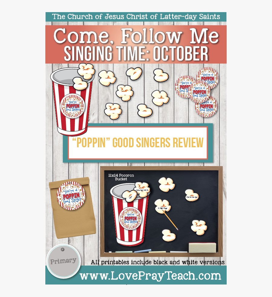 Come, Follow Me For Primary-2019 October - Cartoon, Transparent Clipart