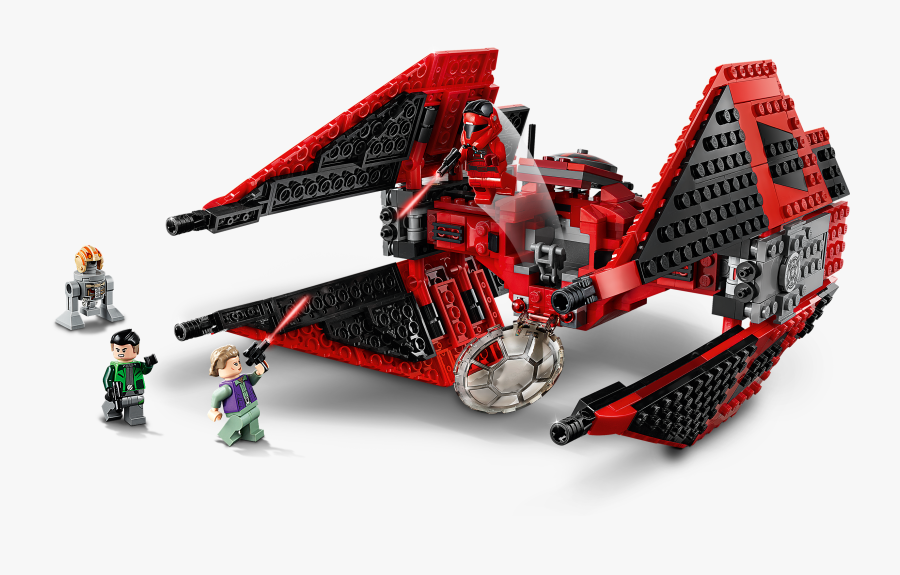 Lego Major Vonreg"s Tie Fighter - Lego Star Wars Major Vonreg's Tie Fighter, Transparent Clipart