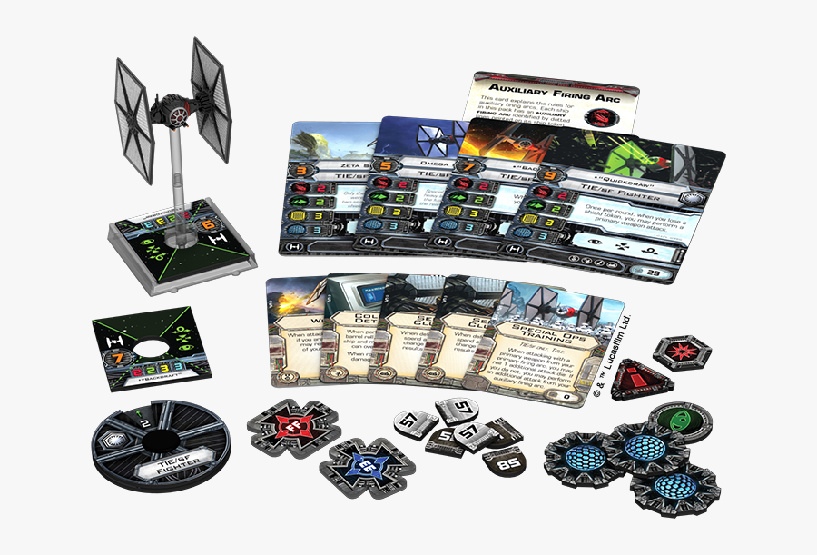 X Wing Special Forces Tie, Transparent Clipart