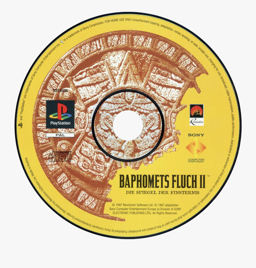 Broken Sword - Cd - Playstation, Transparent Clipart