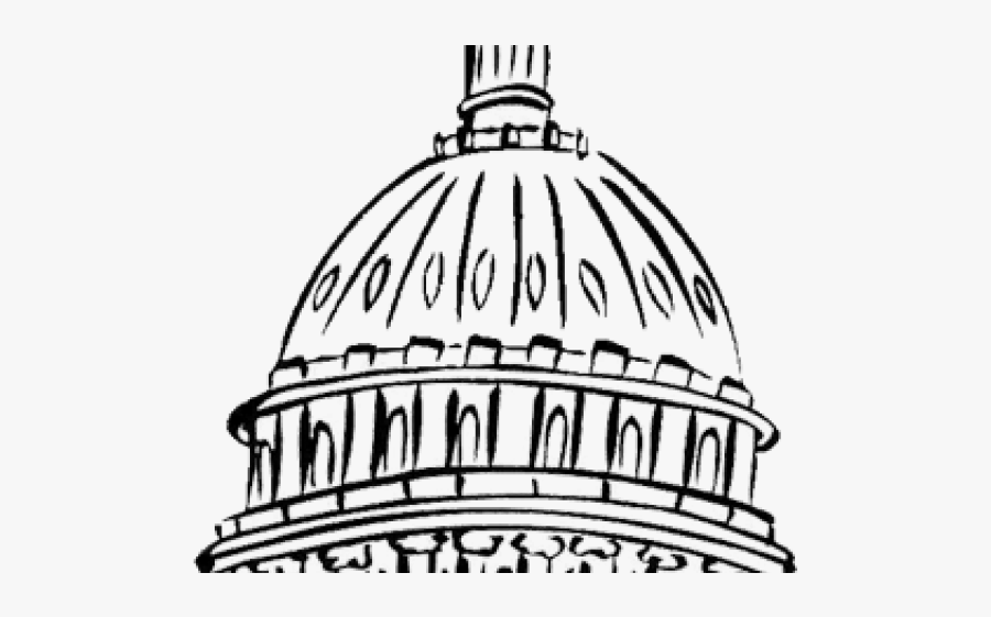 Texas Capitol Clip Art, Transparent Clipart