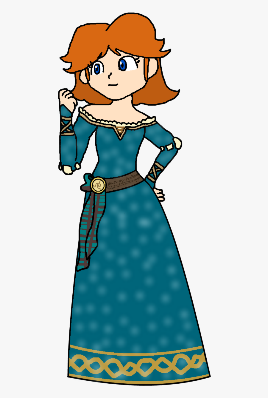 Daisy As A Disney Princess, Transparent Clipart