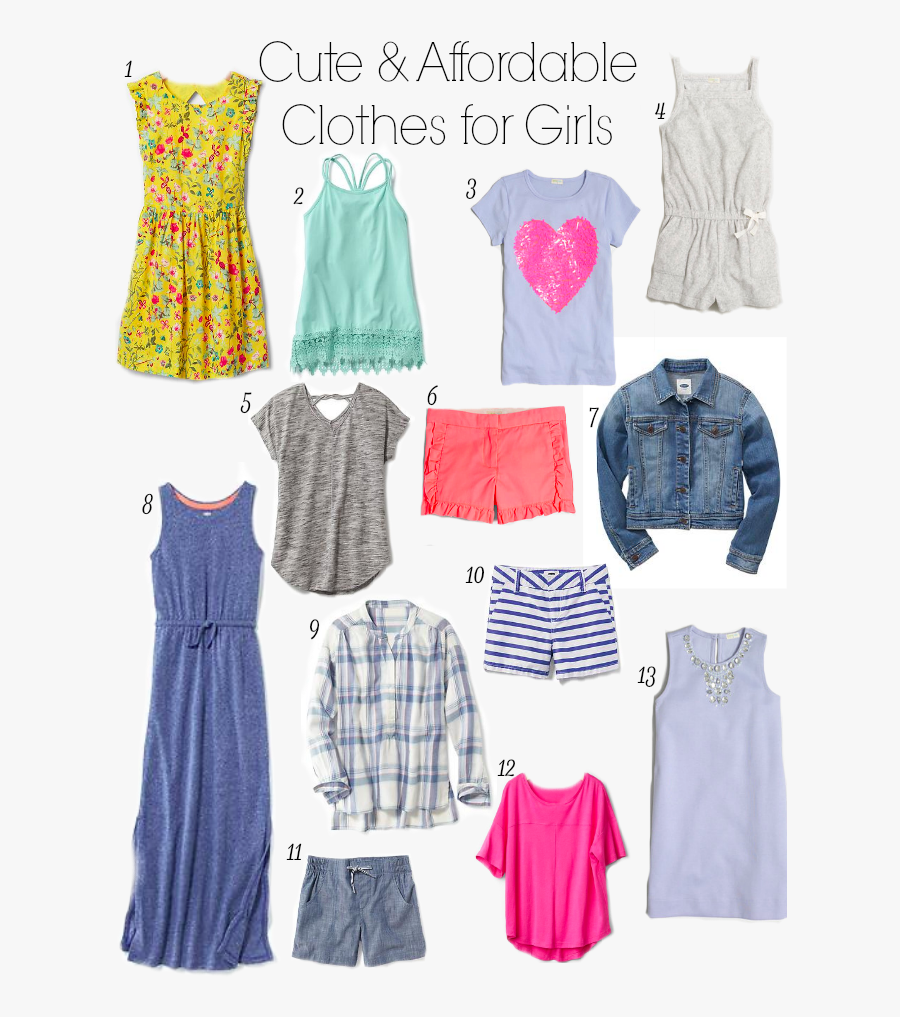 Cute And Affordable Clothes For Kids - Clothes For Kids, Transparent Clipart