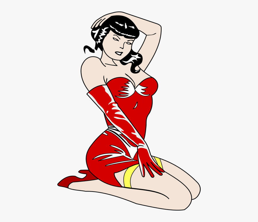 Prostitute Pin Up, Transparent Clipart