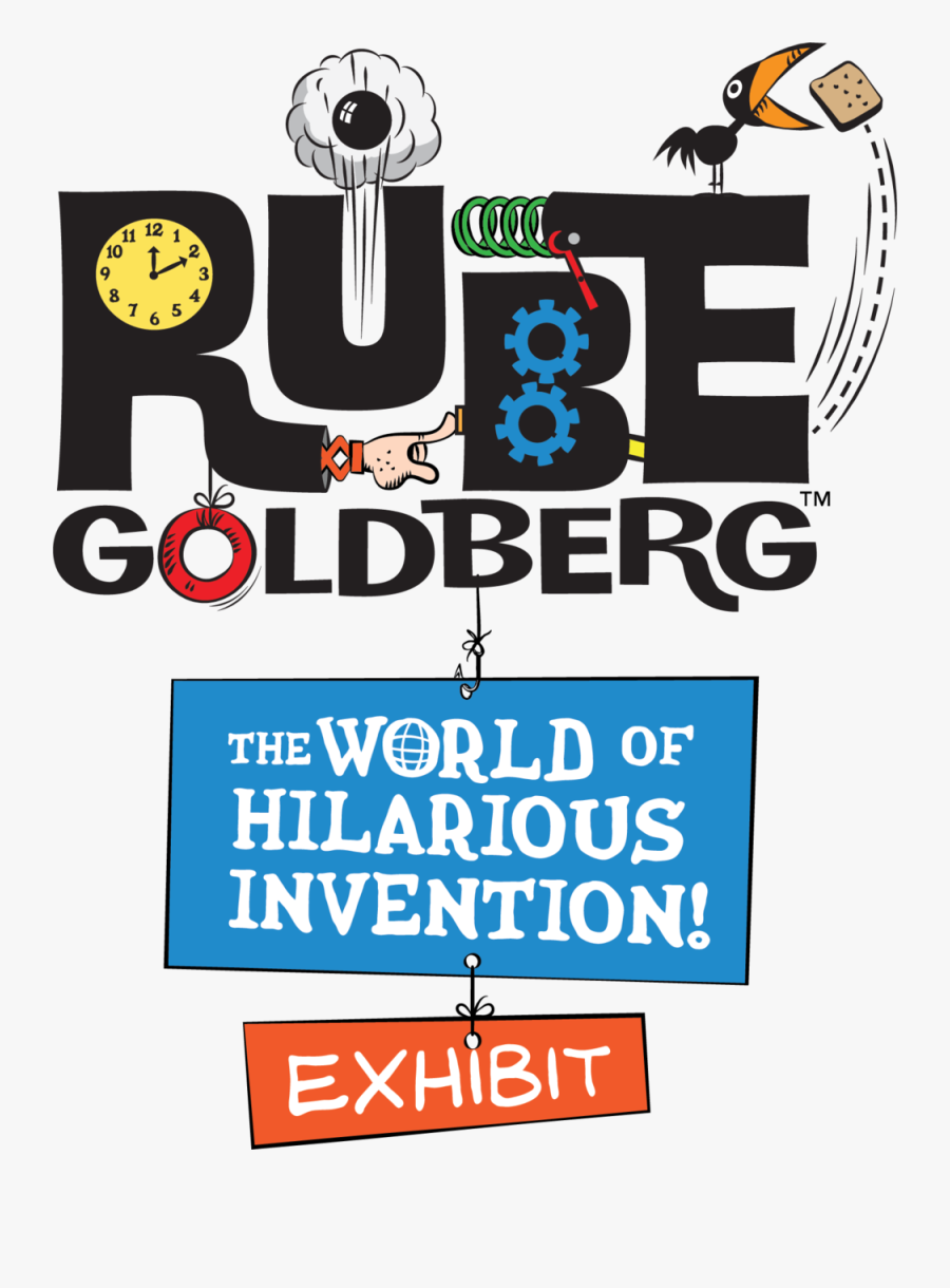 Rube Exhibit Logo - Rube Goldberg World Of Hilarious Invention, Transparent Clipart