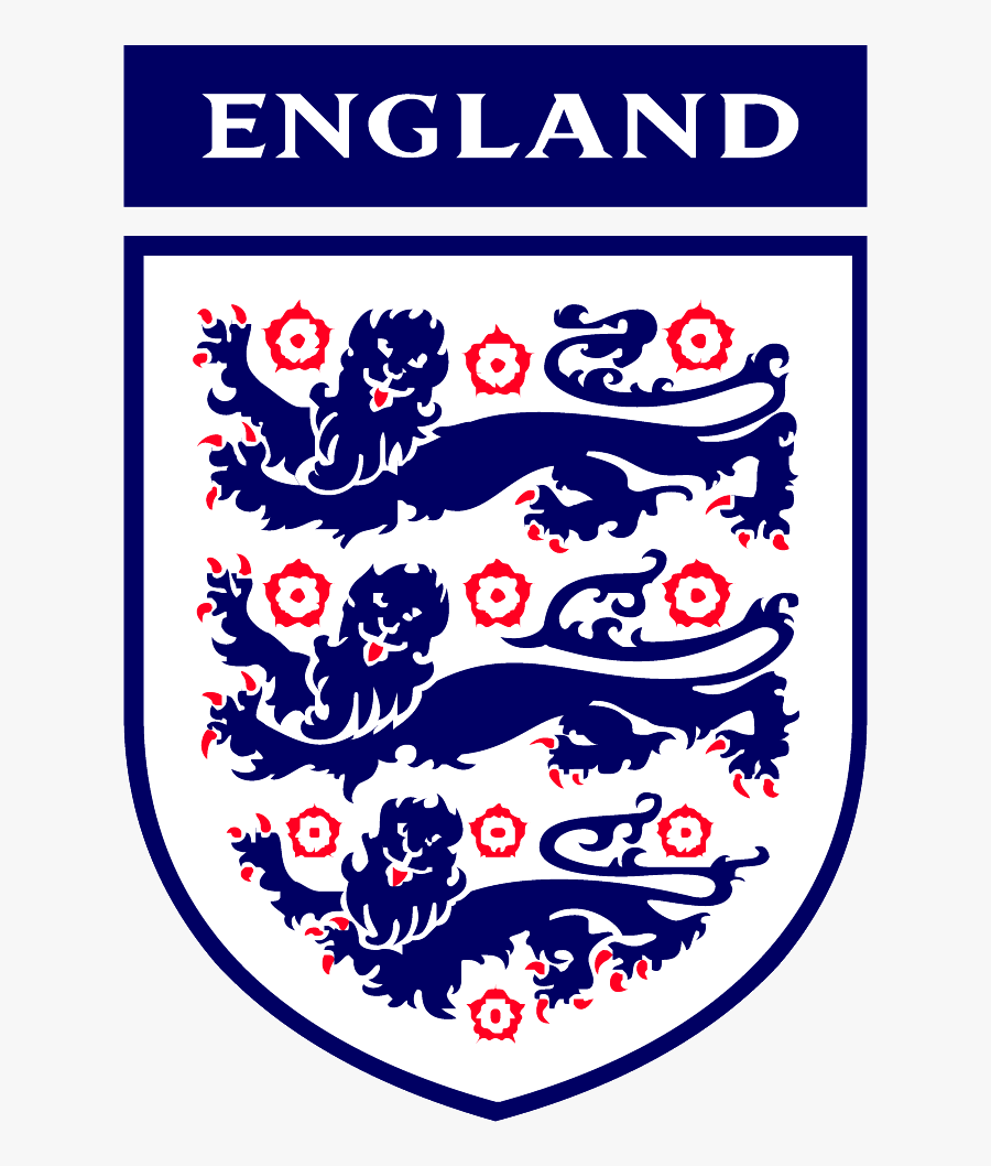 England 3 Lions Badge, Transparent Clipart