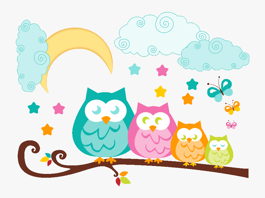 Corujas No Galho Em Png, Transparent Clipart