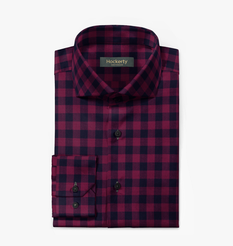 Red Flannel Checked Shirt - Plaid, Transparent Clipart