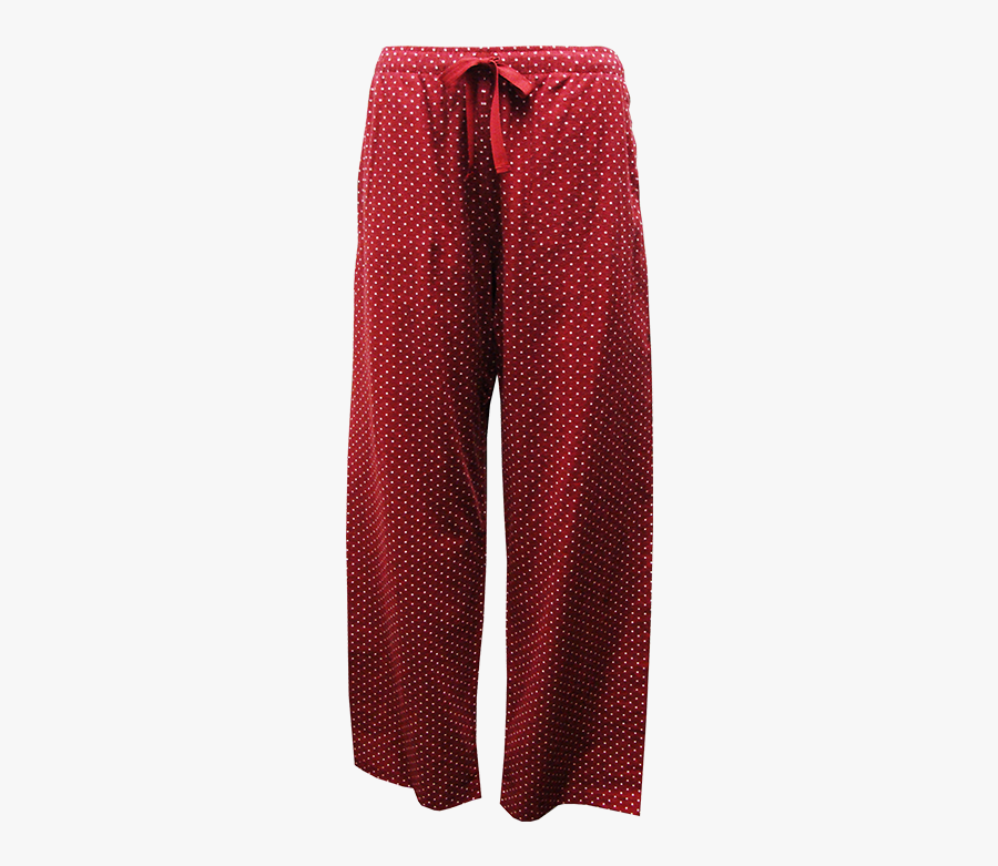 Pajamas Clipart Flannel - Polka Dot, Transparent Clipart