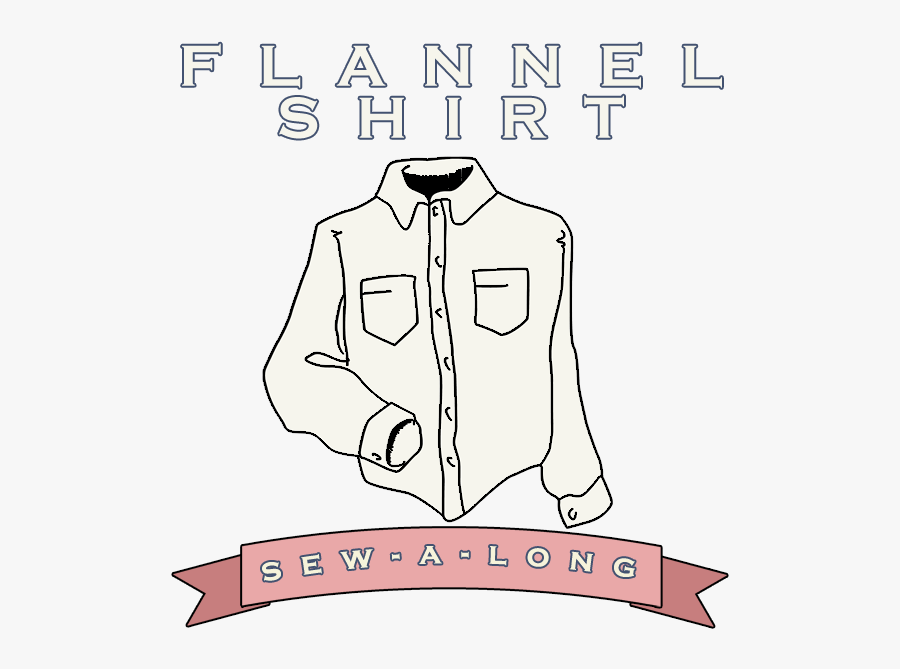 Shirt Sew A Long - Illustration, Transparent Clipart