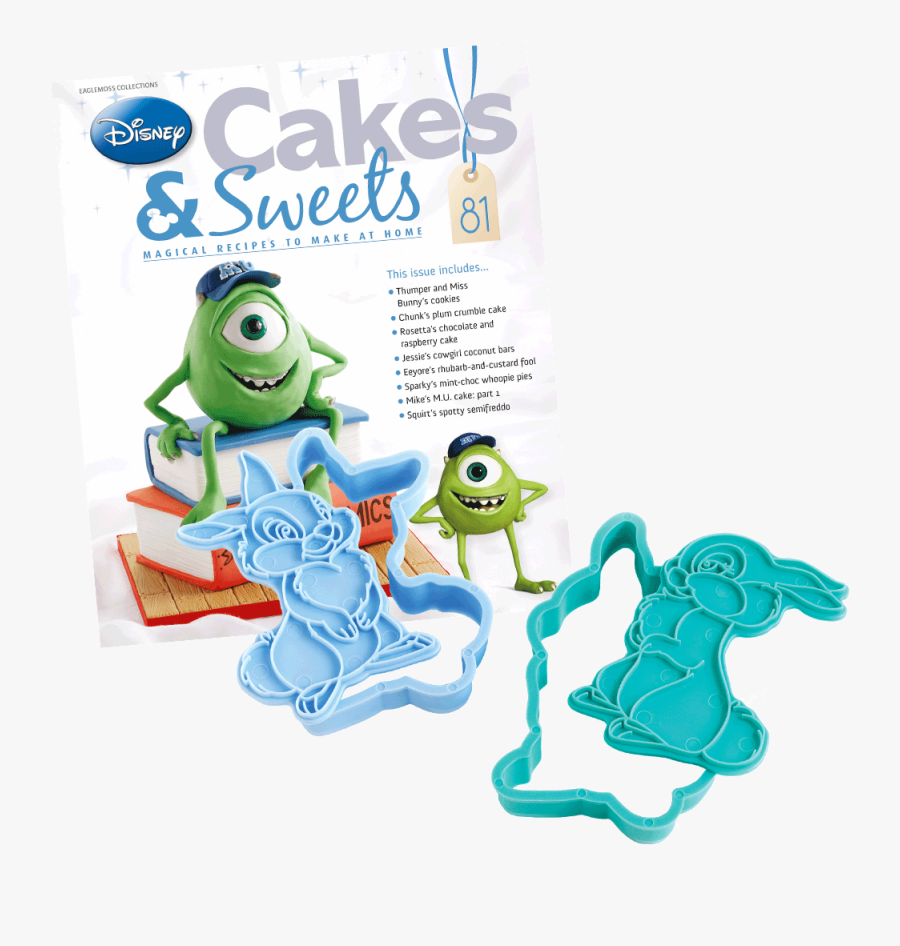 Issue 81 With Thumper & Miss Bunny Cookie Cutter - Disney Cakes And Sweets Issue 6, Transparent Clipart