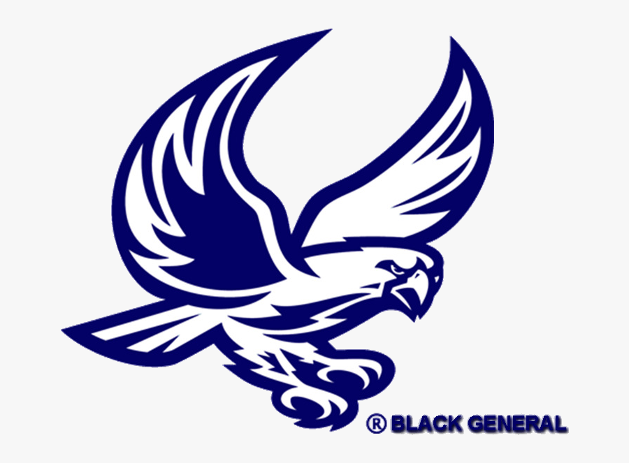 Atlanta Falcons Mascot Falcon Black And White Wing - Lowell Middle School San Antonio, Transparent Clipart