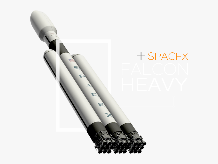 Spacex Falcon Heavy - Falcon Heavy Png, Transparent Clipart