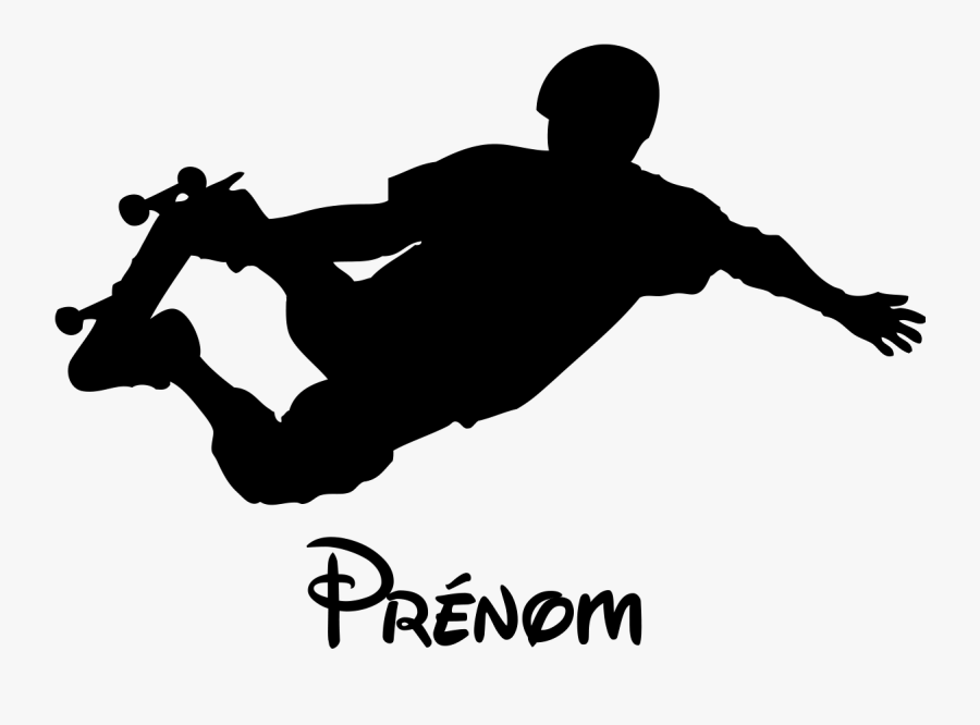 Skateboard Figures, Transparent Clipart