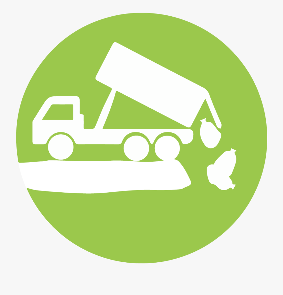 Routine Waste - Waste To Landfill Icon, Transparent Clipart