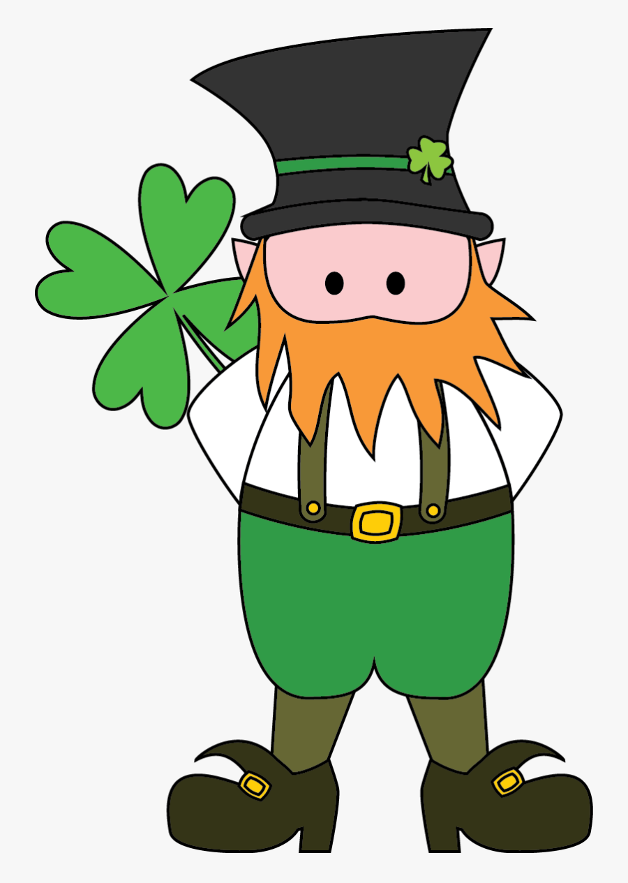 Leprechaun Face Cut Out, Transparent Clipart