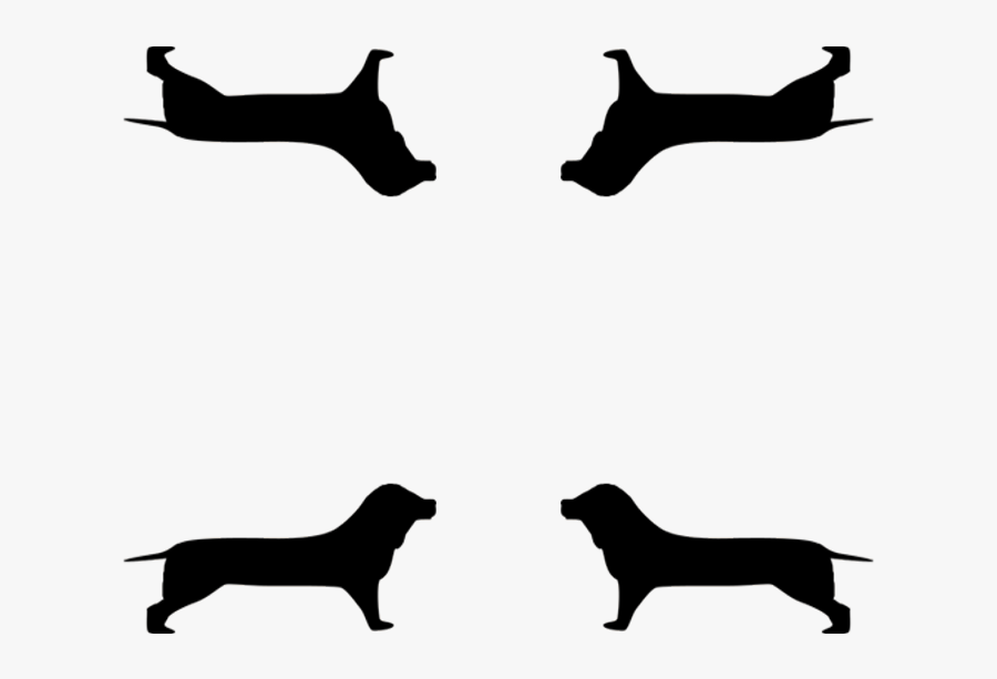 Transparent Dachshund Silhouette Png - Hunting Dog, Transparent Clipart