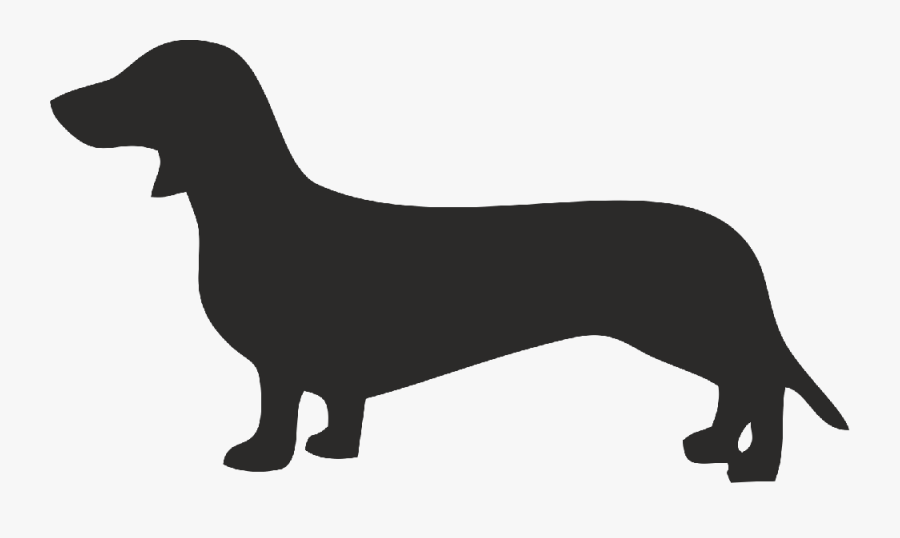 Dachshund Png - Tacskó Sziluett, Transparent Clipart