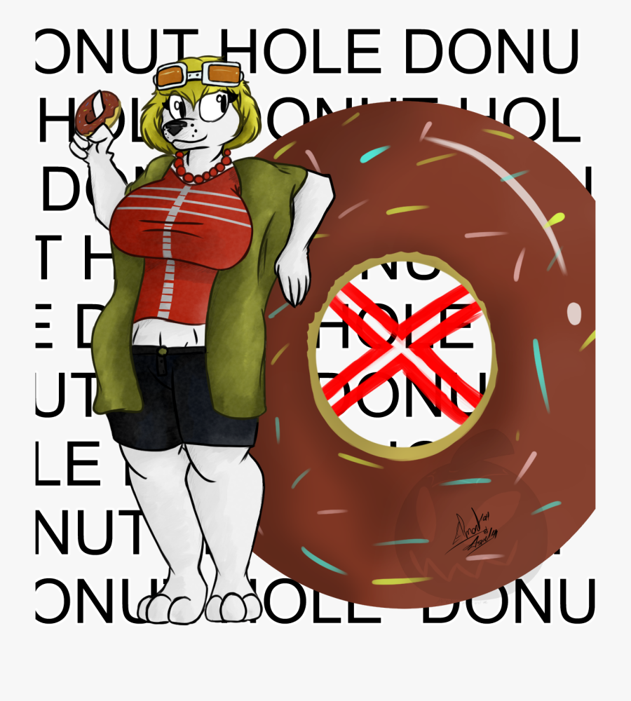 Donut Hole - Cartoon, Transparent Clipart