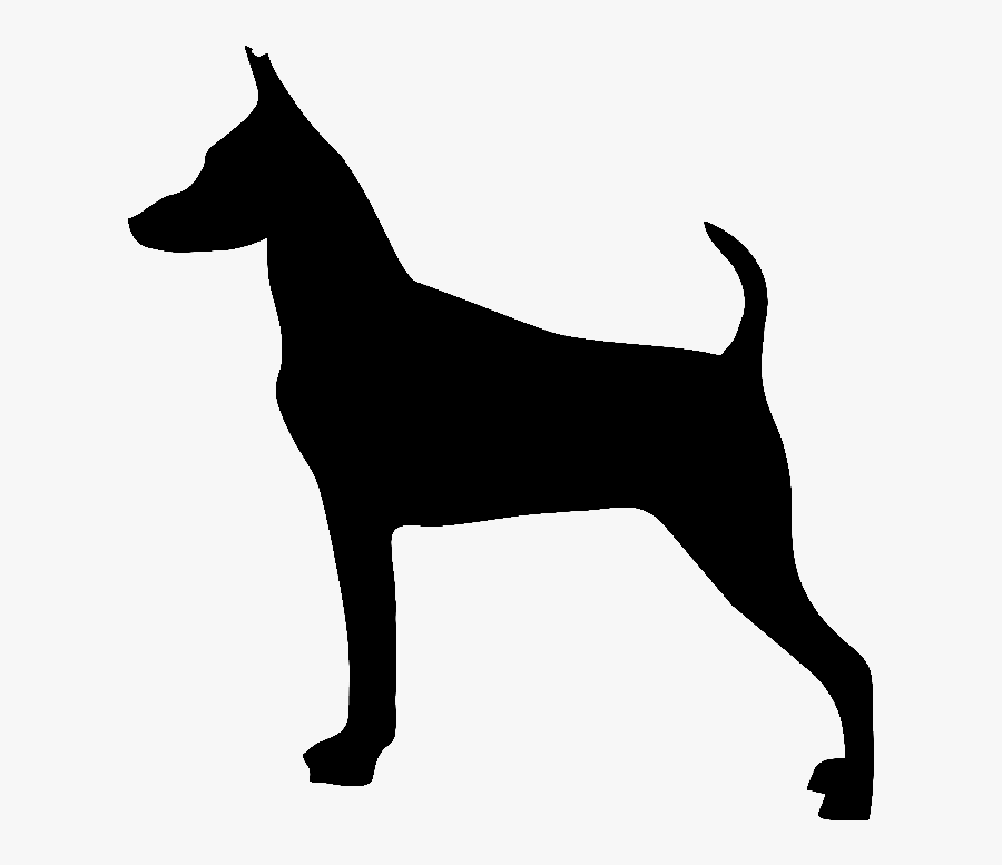 Doberman Silhouette Free, Transparent Clipart