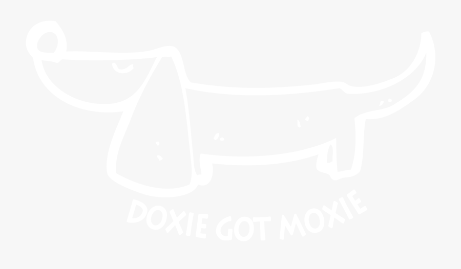 Doxie Got Moxie - Johns Hopkins White Logo, Transparent Clipart