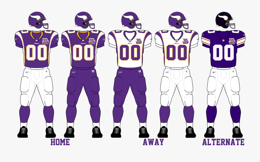 Minnesota Vikings Png - Minnesota Vikings Jersey Template, Transparent Clipart