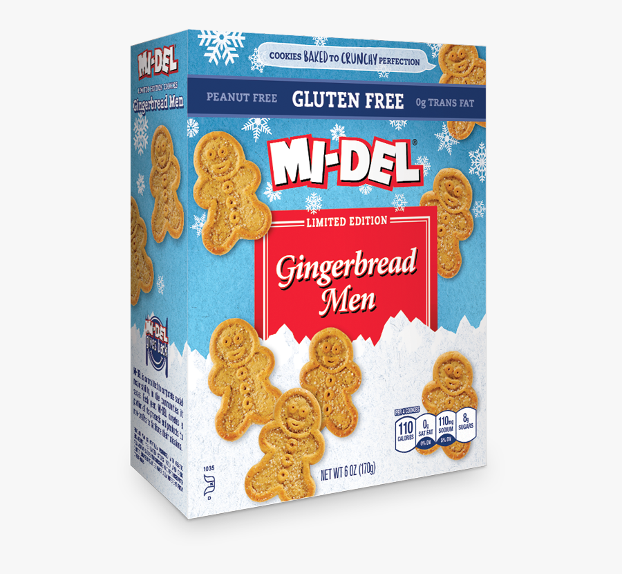 Transparent Gingerbread Cookie Png - Mi-del, Transparent Clipart