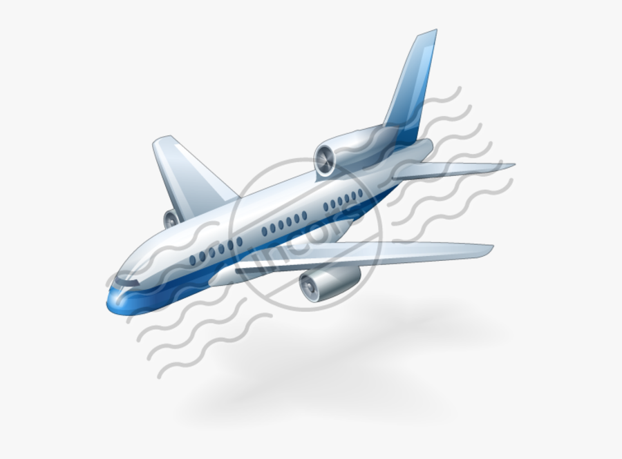 Airplane, Transparent Clipart