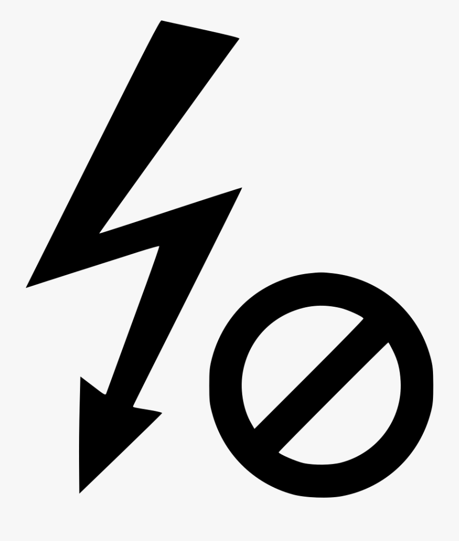 Yps Flash Without Delete Lightning Bolt Electricity - Electricity Lightning Symbol, Transparent Clipart