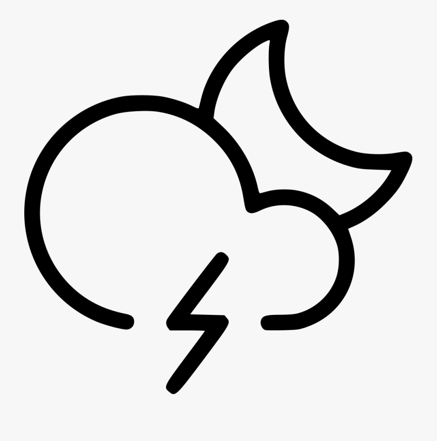 Lightning Svg Drawing - Lightning, Transparent Clipart