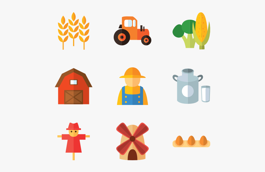 Image Freeuse Library Farmhouse Vector - Farm Icon Vector Transparent, Transparent Clipart