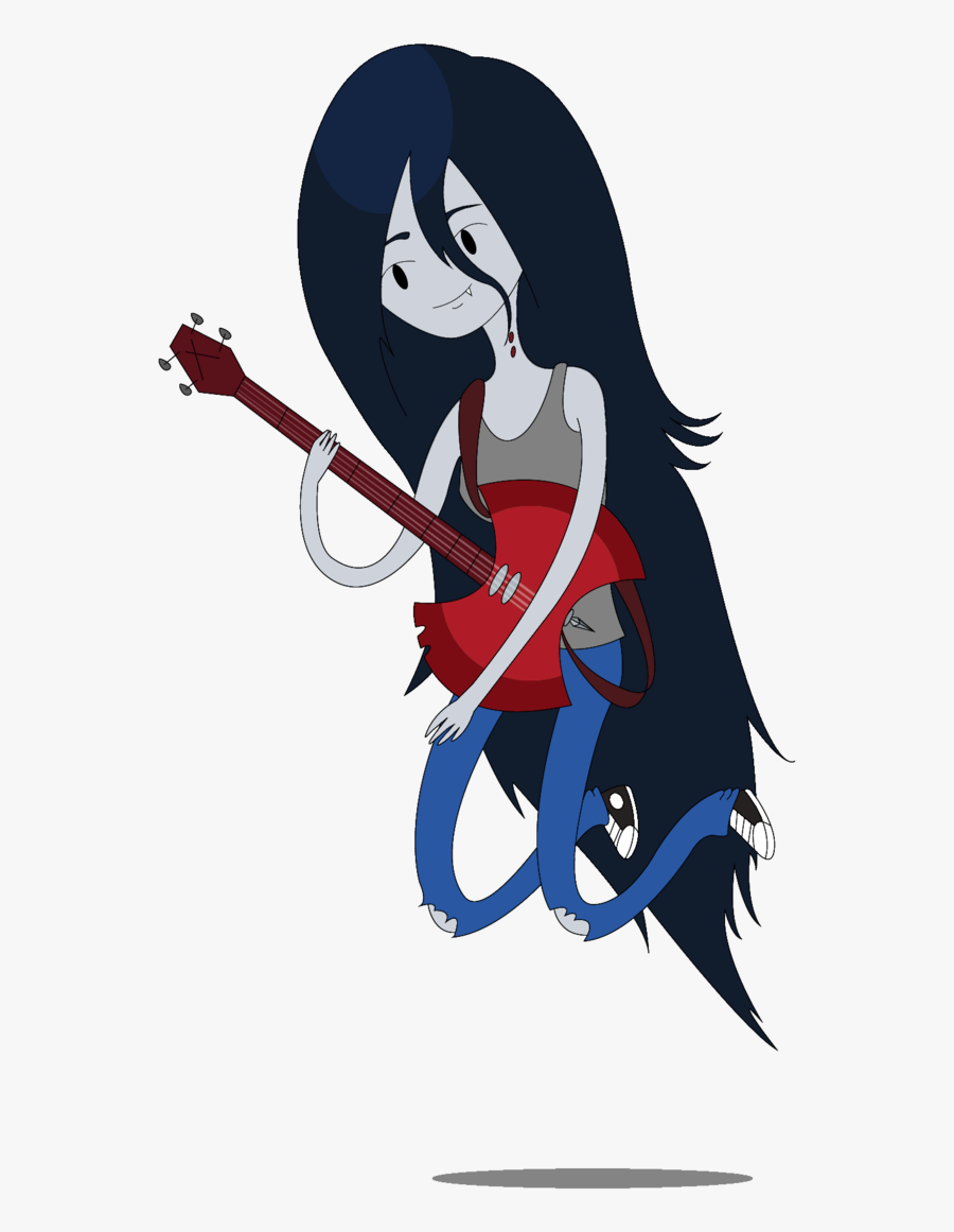 Marceline The Vampire Queen Adventure Time For Kids - Vampire From Adventure Time, Transparent Clipart