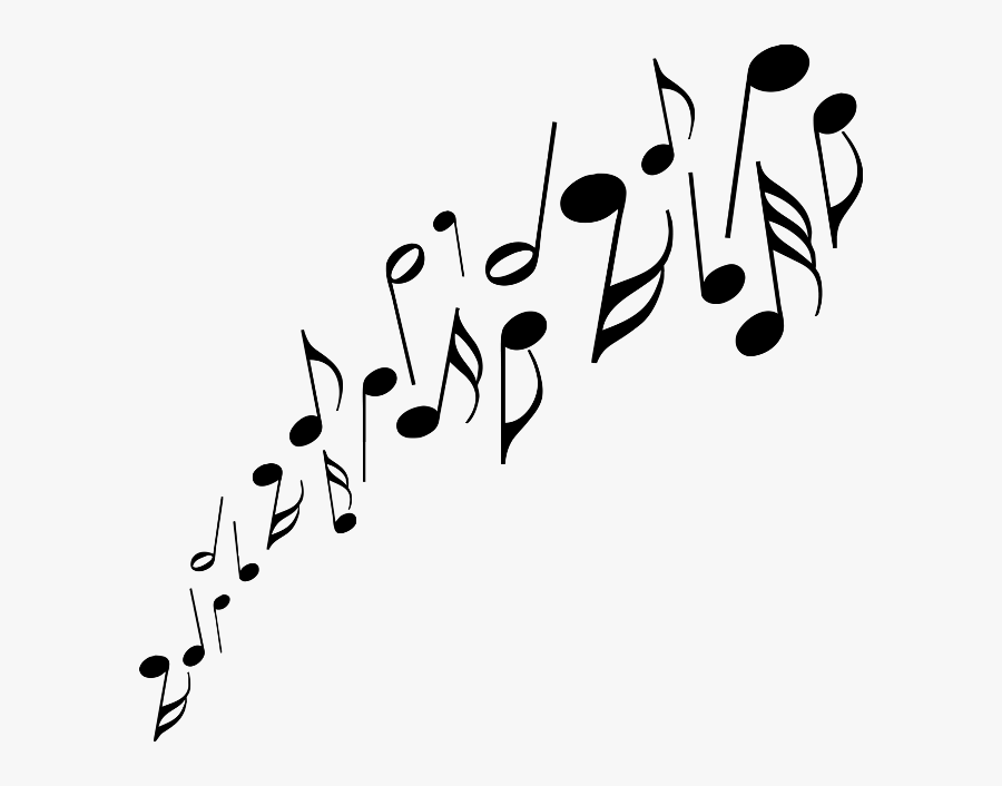 Download For Free Music Notes Transparent Png Image - Music Notes Floating Up, Transparent Clipart